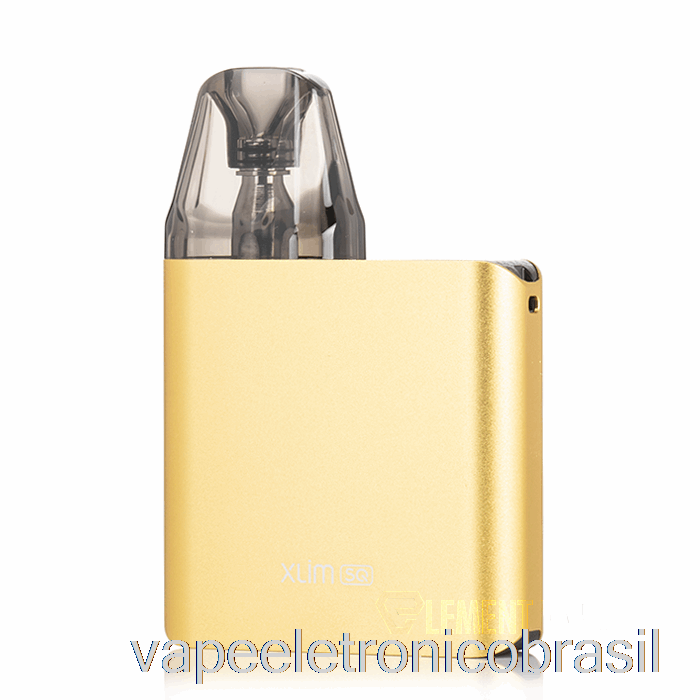 Vaporizador Recarregável Oxva Xlim Sq Kit Gold